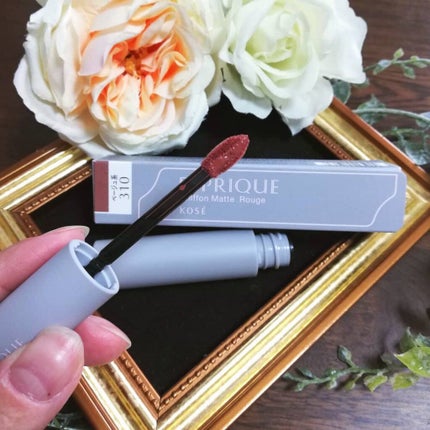 シフォンマット ルージュ/ESPRIQUE/口紅を使ったクチコミ(3枚目)