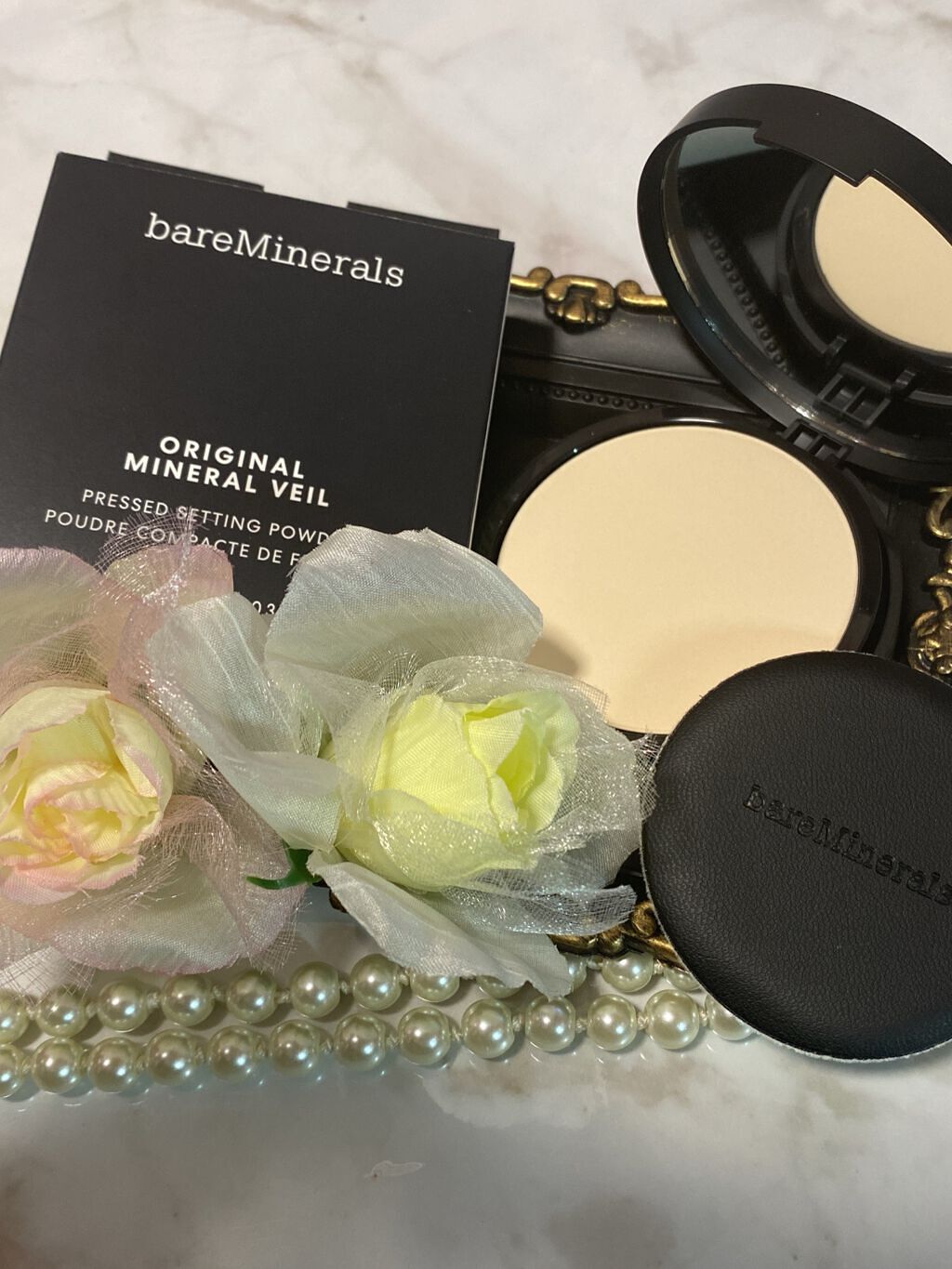 オリジナル ミネラルベール プレスト パウダー シアー フェア /bareMinerals/プレストパウダーを使ったクチコミ（1枚目）