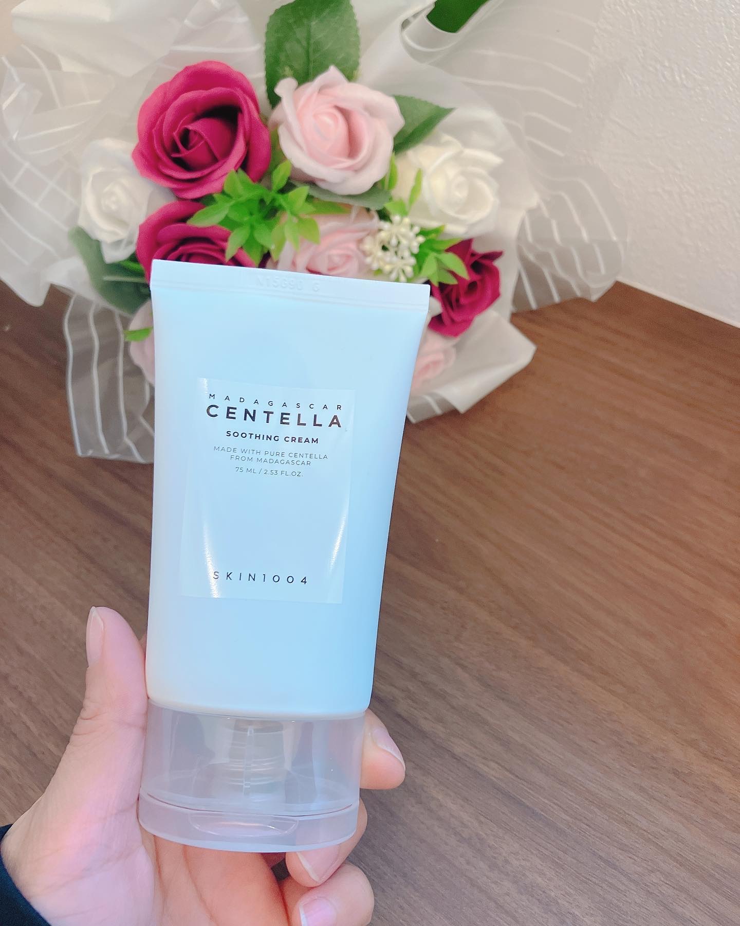 センテラ スージングクリーム/SKIN1004/フェイスクリームを使ったクチコミ（2枚目）