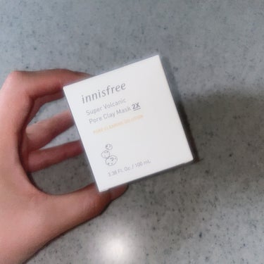 スーパーヴォルカニック　ポア　クレイマスク/innisfree/洗い流すパック・マスクを使ったクチコミ（1枚目）