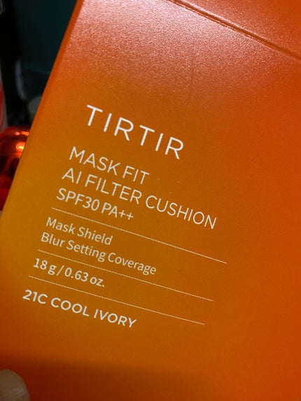 マスクフィット エーアイフィルタークッション/TIRTIR(ティルティル)/クッションファンデーションを使ったクチコミ(4枚目)