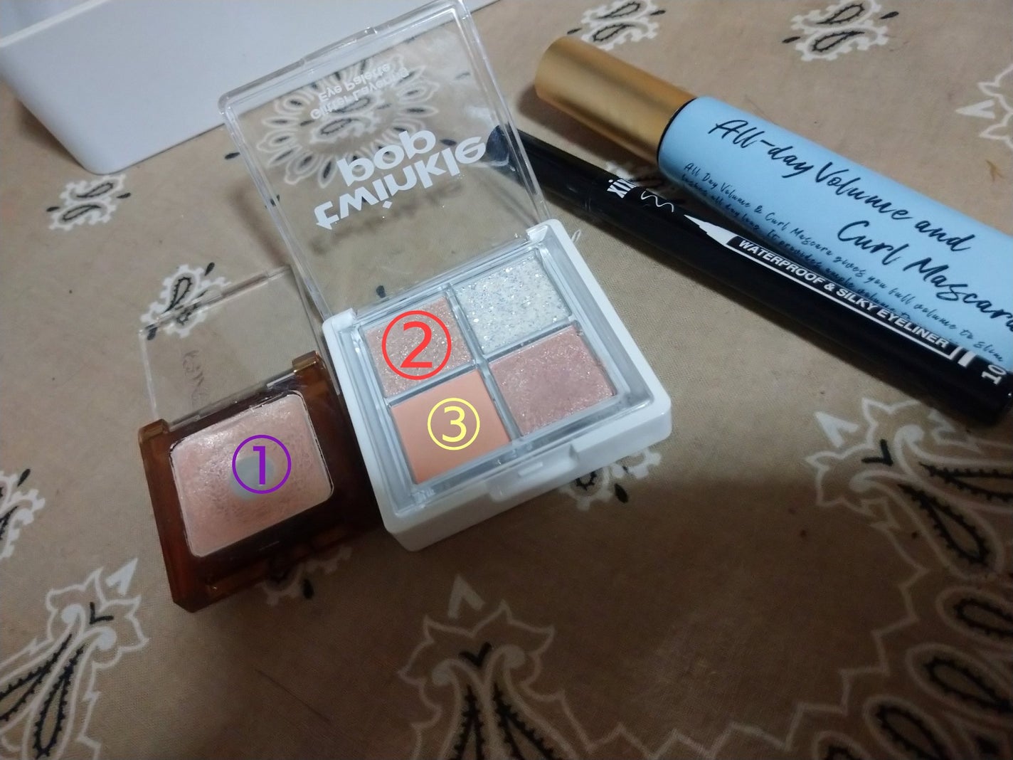 イルミクチュールシャドウ/excel/ジェル・クリームアイシャドウを使ったクチコミ(1枚目)