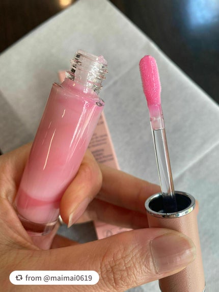 ローズ・パーフェクト・リキッド/GIVENCHY/口紅を使ったクチコミ(2枚目)