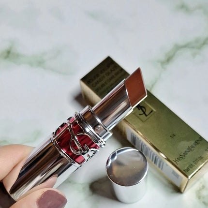 YSL ラブシャイン キャンディグレーズ No.14 シニックブラウン/YVES SAINT LAURENT BEAUTE/口紅の画像