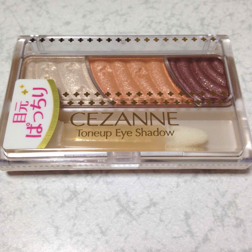 トーンアップアイシャドウ/CEZANNE/アイシャドウパレットを使ったクチコミ(1枚目)