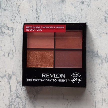 レブロン カラーステイ デイ トゥ ナイト アイシャドウ クアッド 560 スタイリッシュ/REVLON/アイシャドウパレットを使ったクチコミ(2枚目)