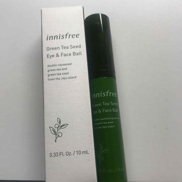 グリーンティーシード アイ＆フェイスボール/innisfree/美容液を使ったクチコミ（1枚目）