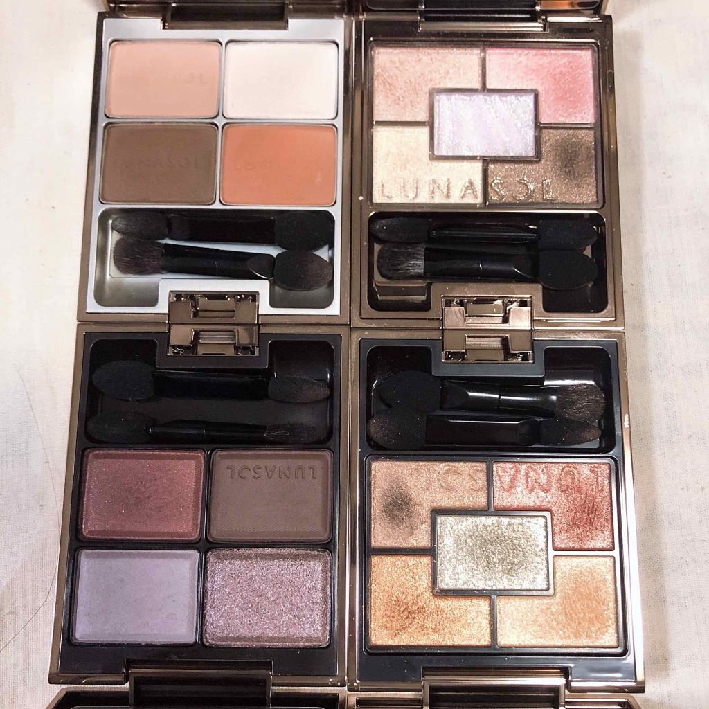 オーロライズアイズ/LUNASOL/アイシャドウパレットを使ったクチコミ(1枚目)