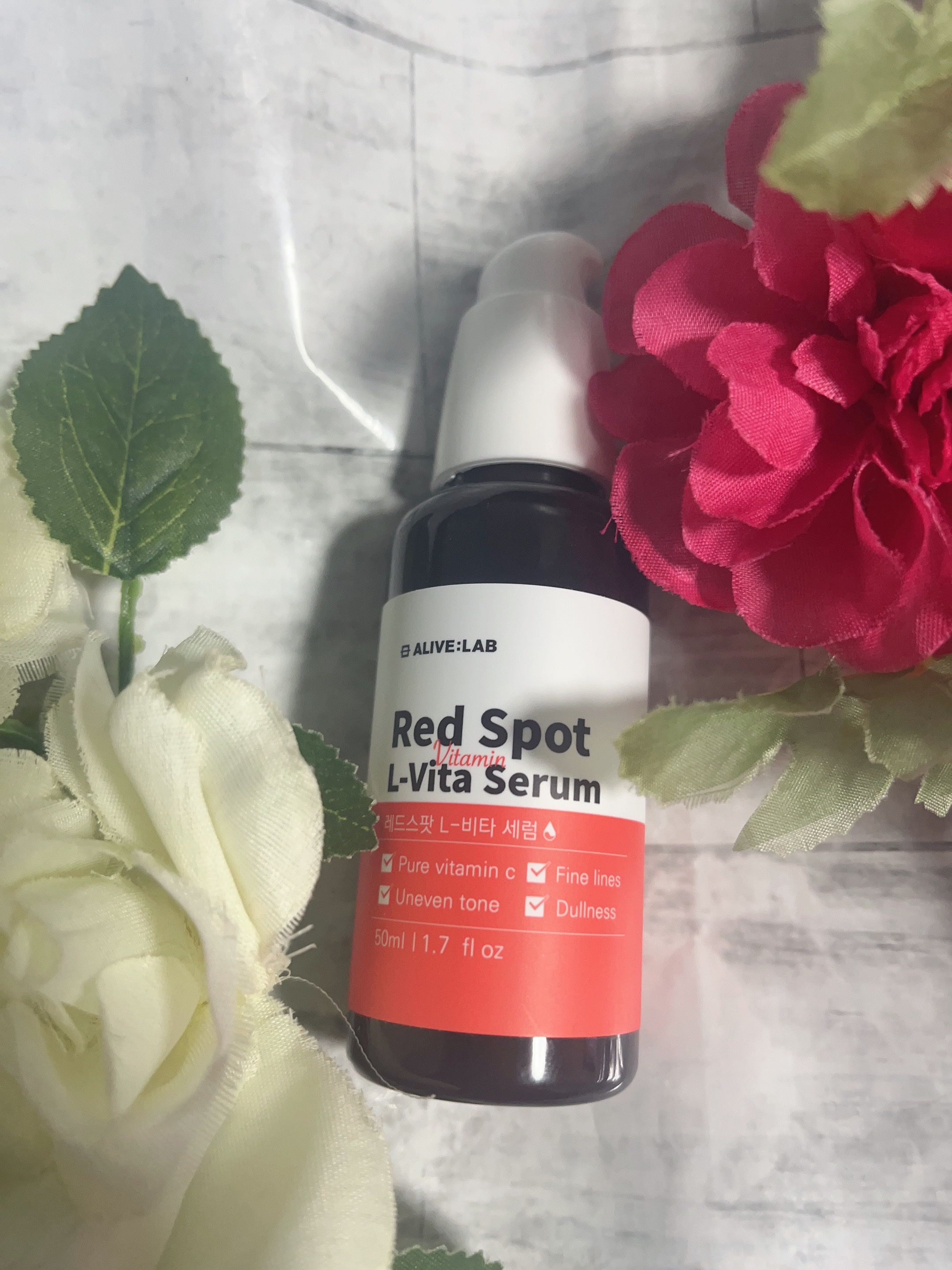 レッドスポット L-ビタセラム/Alive:Lab/美容液を使ったクチコミ（1枚目）