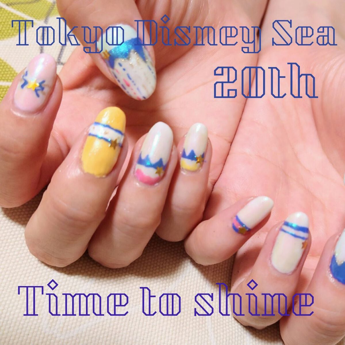 bluegreen on LIPS 「*⋆⸜TimetoShinenail⸝⋆*ディズニーシー20..」(1枚目)