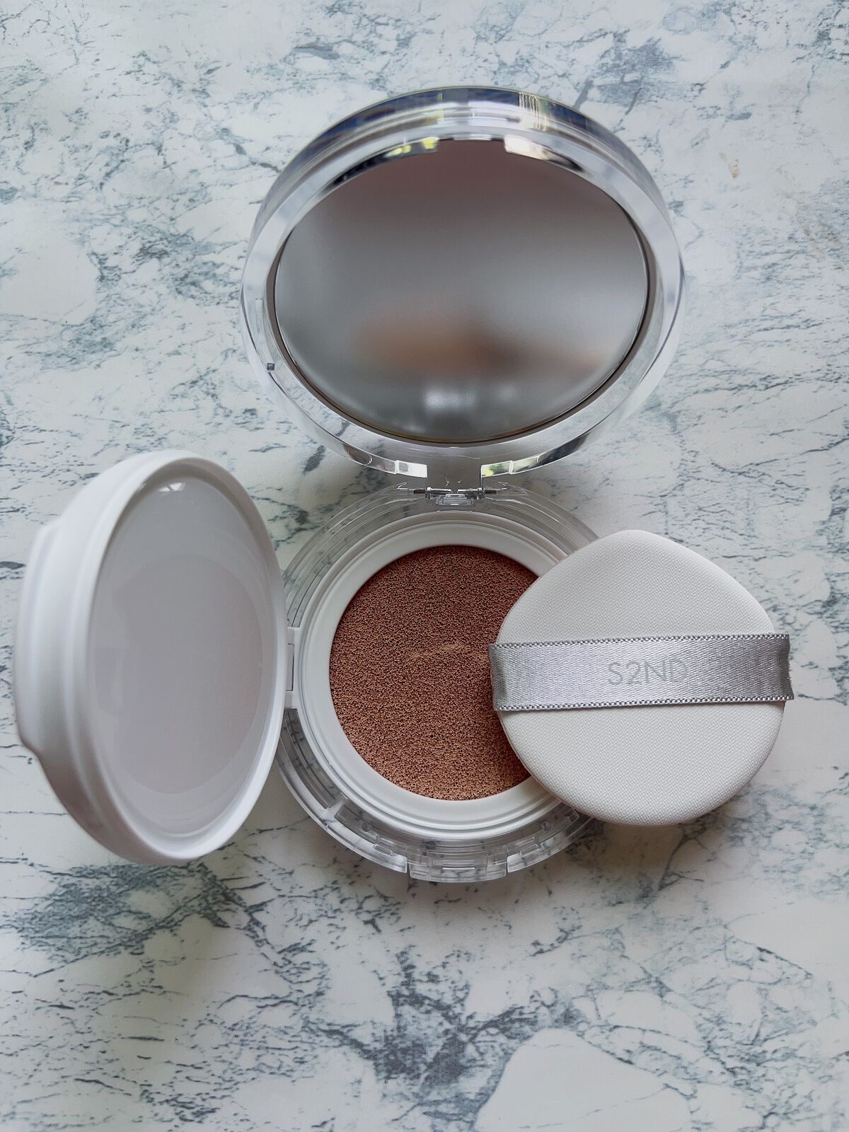 ゼロフィットマットクッション /S2ND/クッションファンデーションを使ったクチコミ（2枚目）