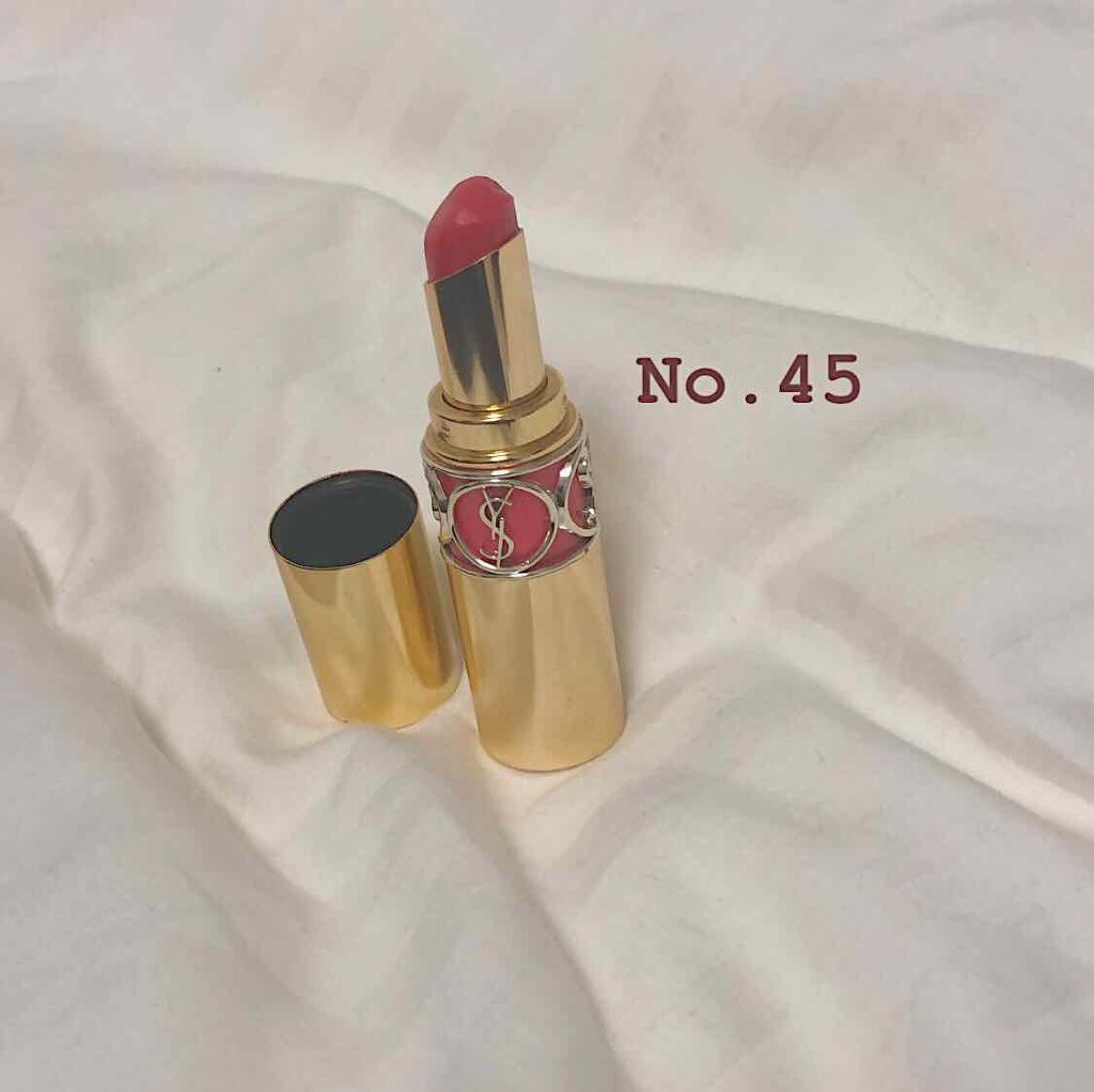 ルージュ ヴォリュプテ シャイン/YVES SAINT LAURENT BEAUTE/口紅を使ったクチコミ(1枚目)