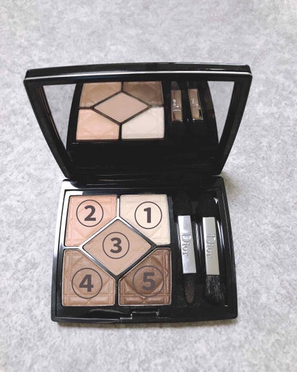 サンク クルール/Dior/アイシャドウパレットを使ったクチコミ(1枚目)