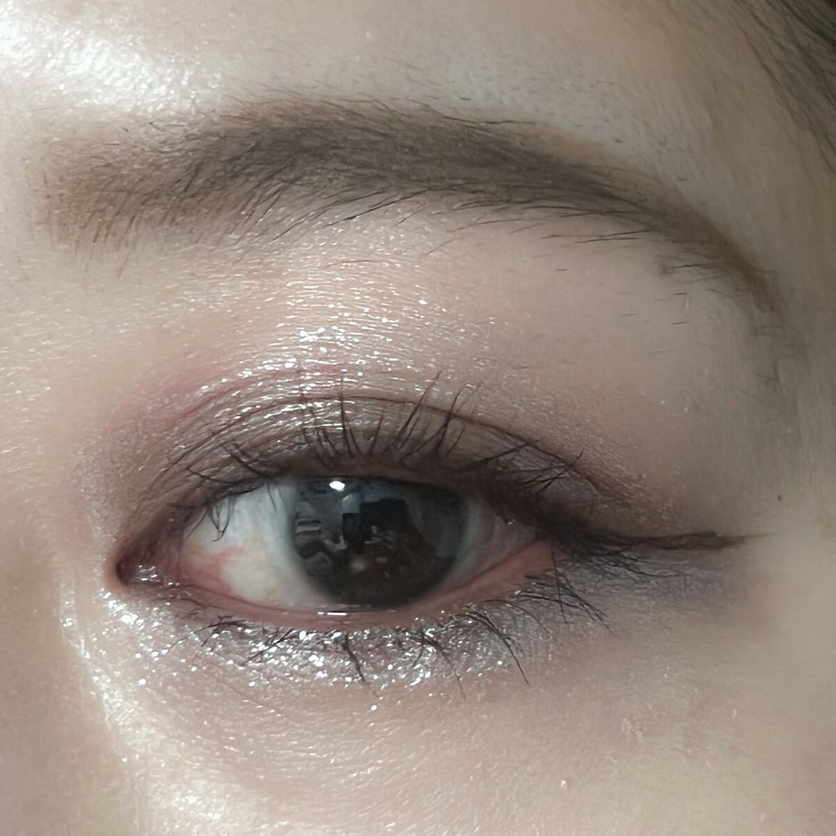 アディクション ザ アイシャドウ スパークル/ADDICTION/単色アイシャドウを使ったクチコミ(4枚目)