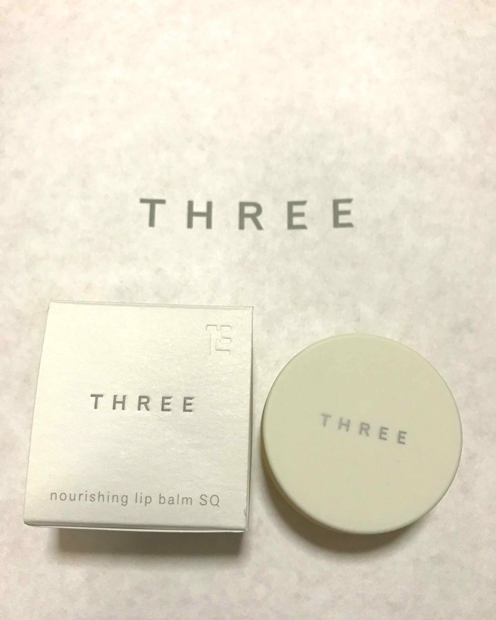 ナリッシング リップバーム SQ/THREE/リップケアを使ったクチコミ（1枚目）