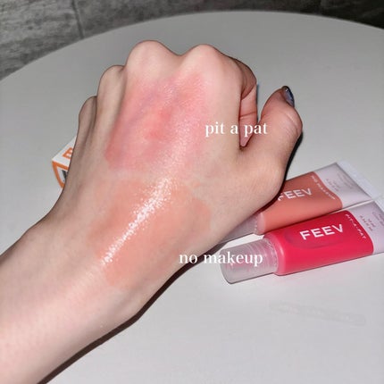 ハイパーフィットカラーセラム/FEEV/ジェル・クリームチークを使ったクチコミ(5枚目)