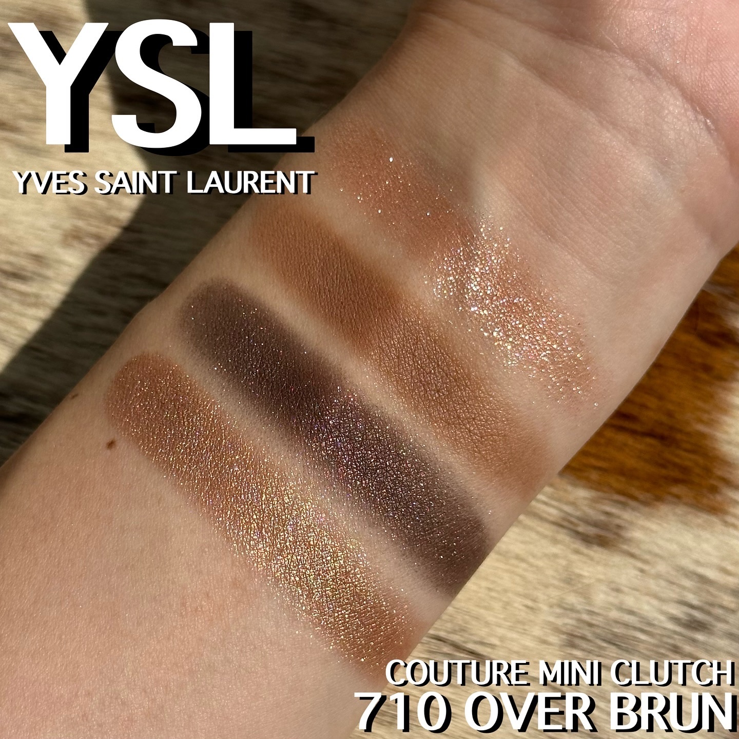 クチュール ミニ クラッチ #710​ オーバー ブラン​/YVES SAINT LAURENT BEAUTE/アイシャドウパレットを使ったクチコミ（3枚目）