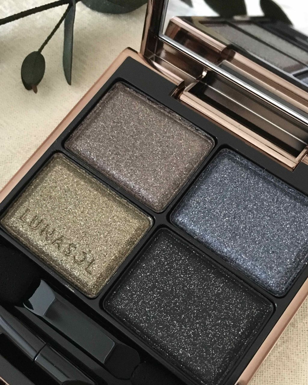 ニュアンスシェイドアイズ/LUNASOL/アイシャドウパレットを使ったクチコミ(2枚目)