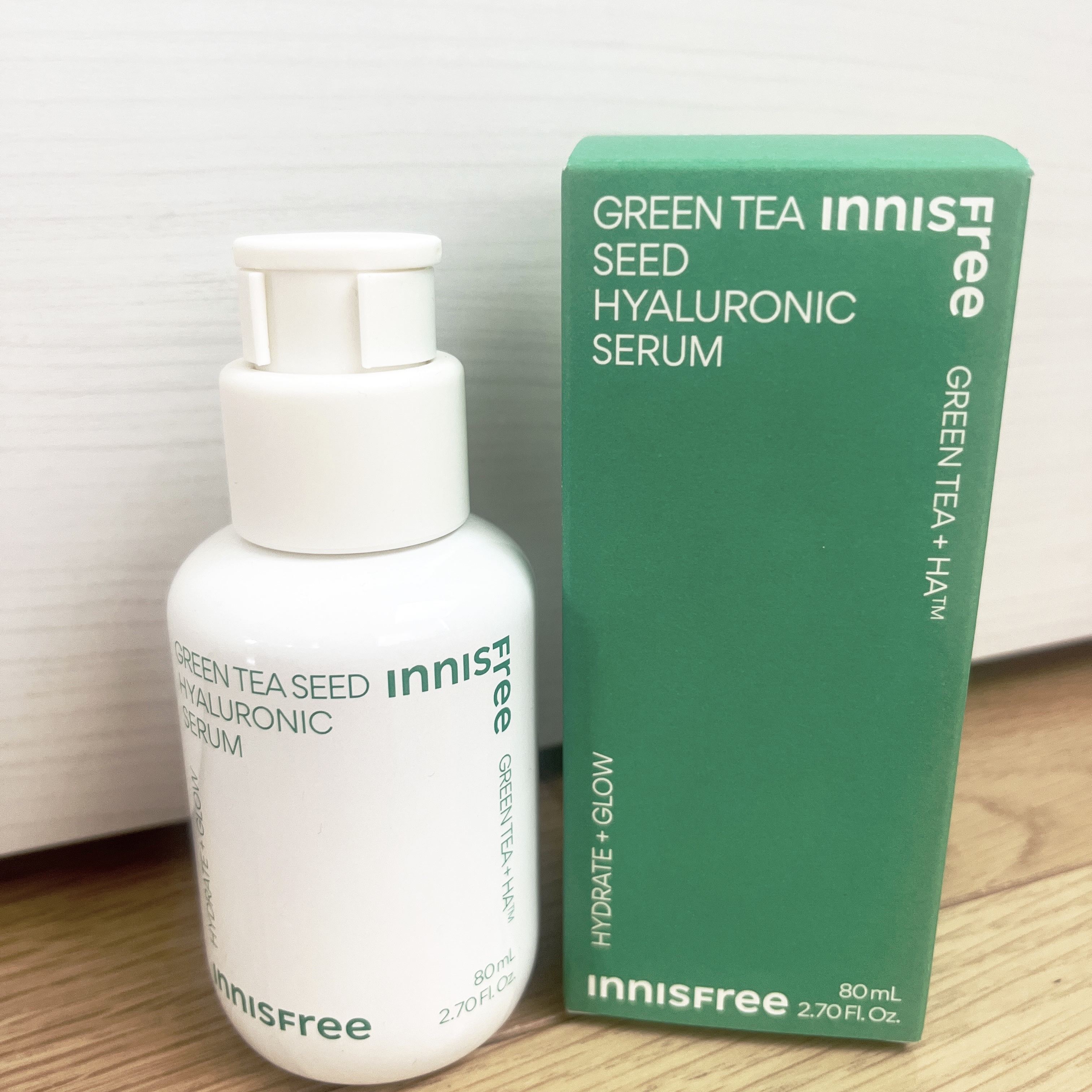 グリーンティーシード ヒアルロン セラム　/innisfree/美容液を使ったクチコミ（1枚目）