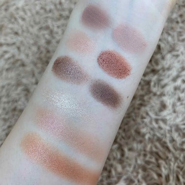 UR GLAM　BLOOMING EYE COLOR PALETTE/U R GLAM/パウダーアイシャドウを使ったクチコミ（4枚目）