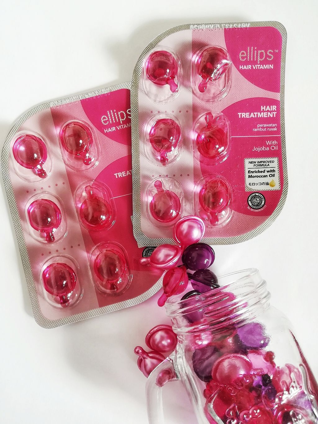 ヘアーオイル【トリートメント】/ellips/ヘアオイルを使ったクチコミ(1枚目)