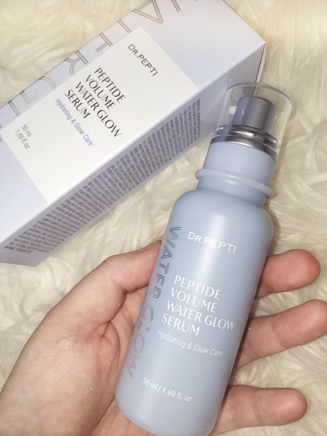ペプチドボリュームウォーターグローセラム/DR.PEPTI/美容液を使ったクチコミ（3枚目）