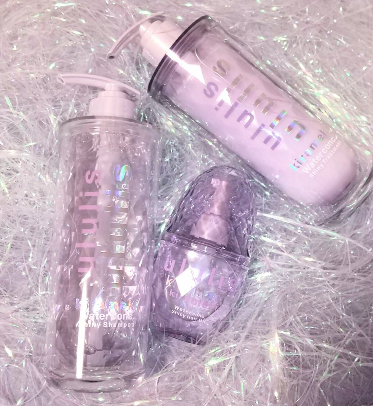 キラメキ ウォーターコンク シャイニー シャンプー/ヘアトリートメント/ululis/市販シャンプーを使ったクチコミ（1枚目）