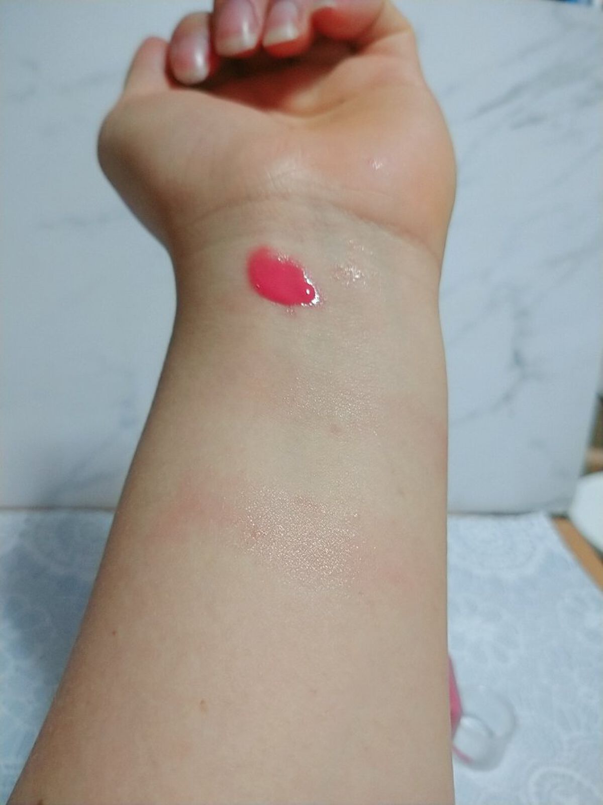 カラーセラム/FEEV/リキッドチークを使ったクチコミ（2枚目）