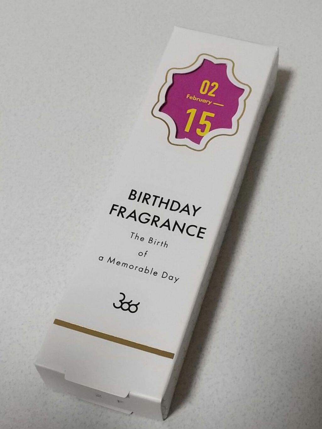 366 バースデーフレグランス/SWATi MARBLe/香水(レディース)を使ったクチコミ（1枚目）