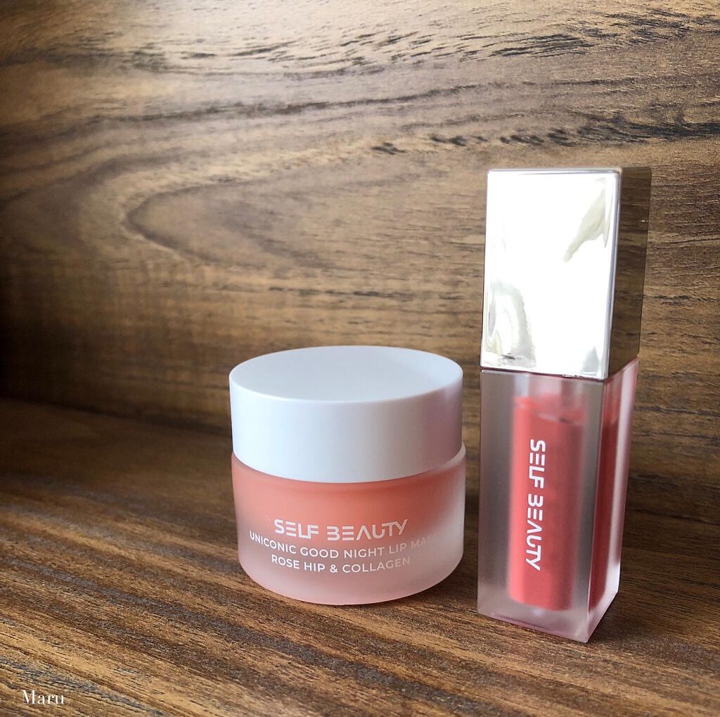 BEAUTITUDE GLOSSY LONGLASTING LIP TINT/SELF BEAUTY/口紅を使ったクチコミ(7枚目)