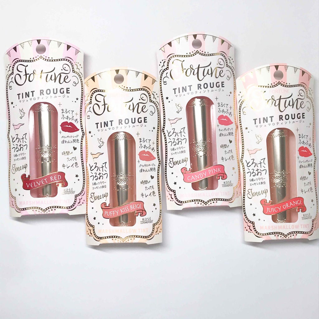 マシュマロティントルージュ/フォーチュン/リップティントを使ったクチコミ(2枚目)
