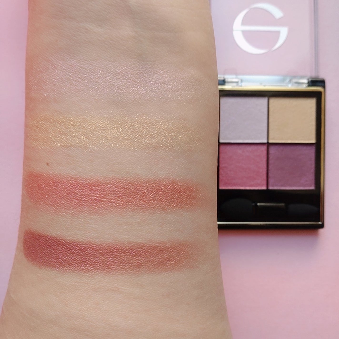 リアルクローズシャドウ/excel/アイシャドウパレットを使ったクチコミ(7枚目)