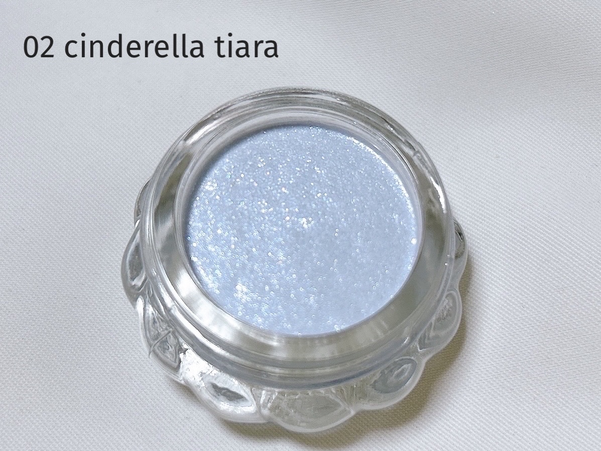 ジルスチュアート　エターナル アイビジュー 02 cinderella tiara/JILL STUART/ジェル・クリームアイシャドウを使ったクチコミ（3枚目）