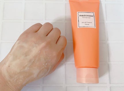 ゴマージュシュガー マンゴー/meshimase/ボディスクラブを使ったクチコミ(7枚目)