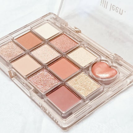 シャイニング12色ミニアイシャドウパレット/jill leen./アイシャドウパレットを使ったクチコミ(3枚目)