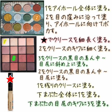 UT シャドウ パレット/NYX Professional Makeup/アイシャドウパレットを使ったクチコミ(2枚目)