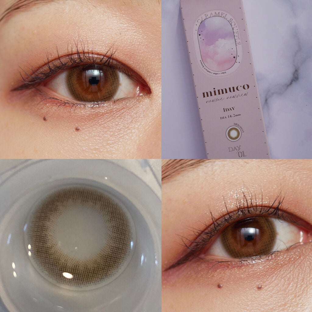 mimuco 1day/mimuco/ワンデー(1DAY)カラコンを使ったクチコミ(1枚目)