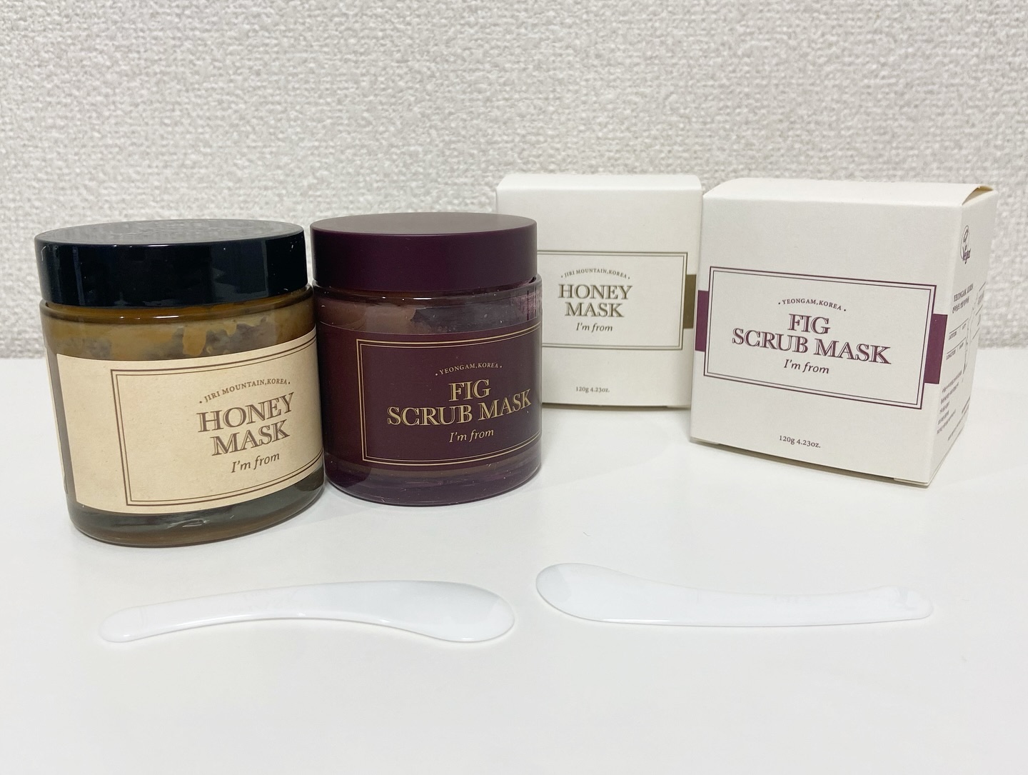 ハニーマスク/I'm from/洗い流すパック・マスクを使ったクチコミ（2枚目）