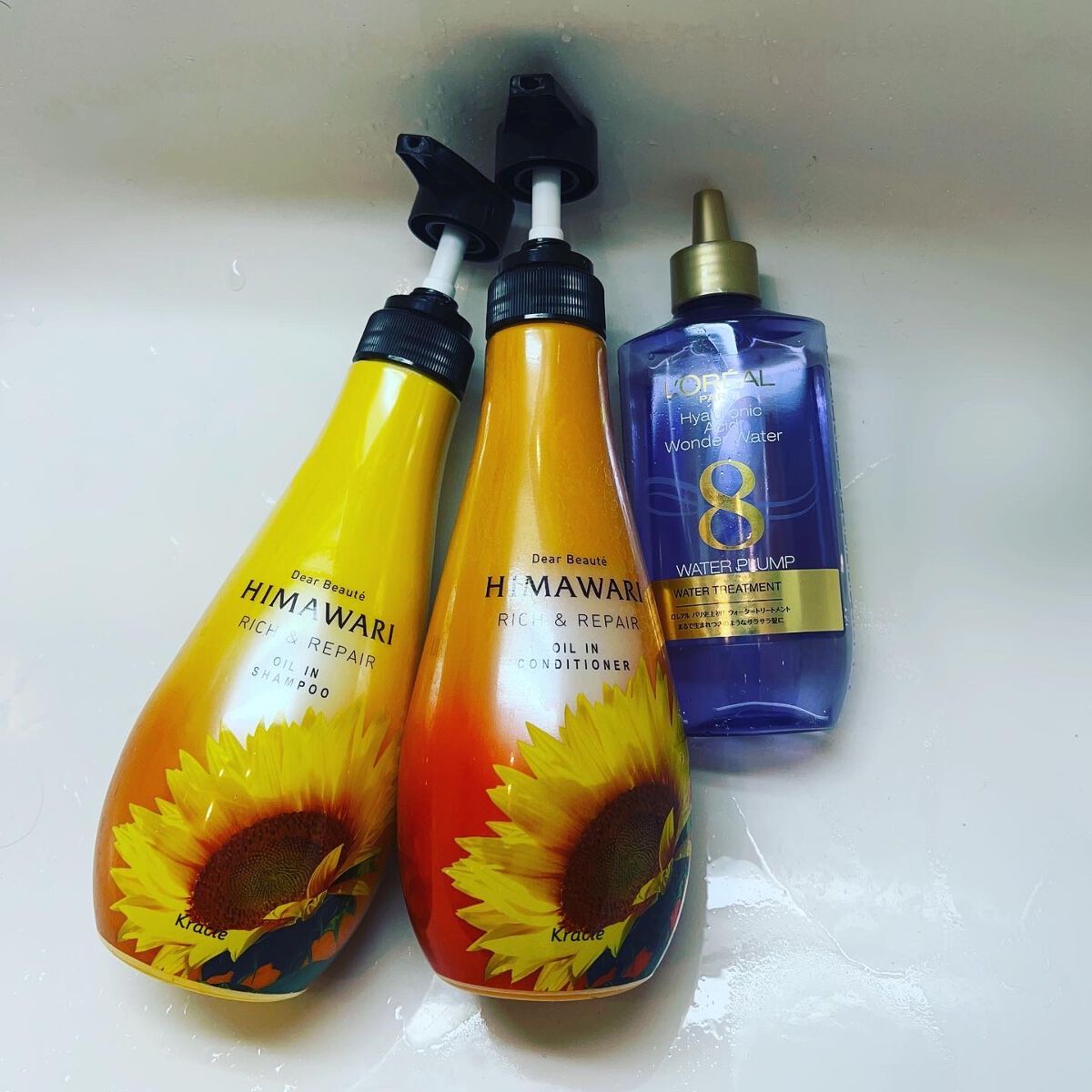 ウォータートリートメント/ロレアル パリ/洗い流すヘアトリートメントを使ったクチコミ（1枚目）