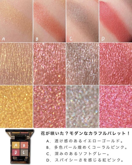 シグニチャー カラー アイズ/SUQQU/アイシャドウパレットを使ったクチコミ(5枚目)