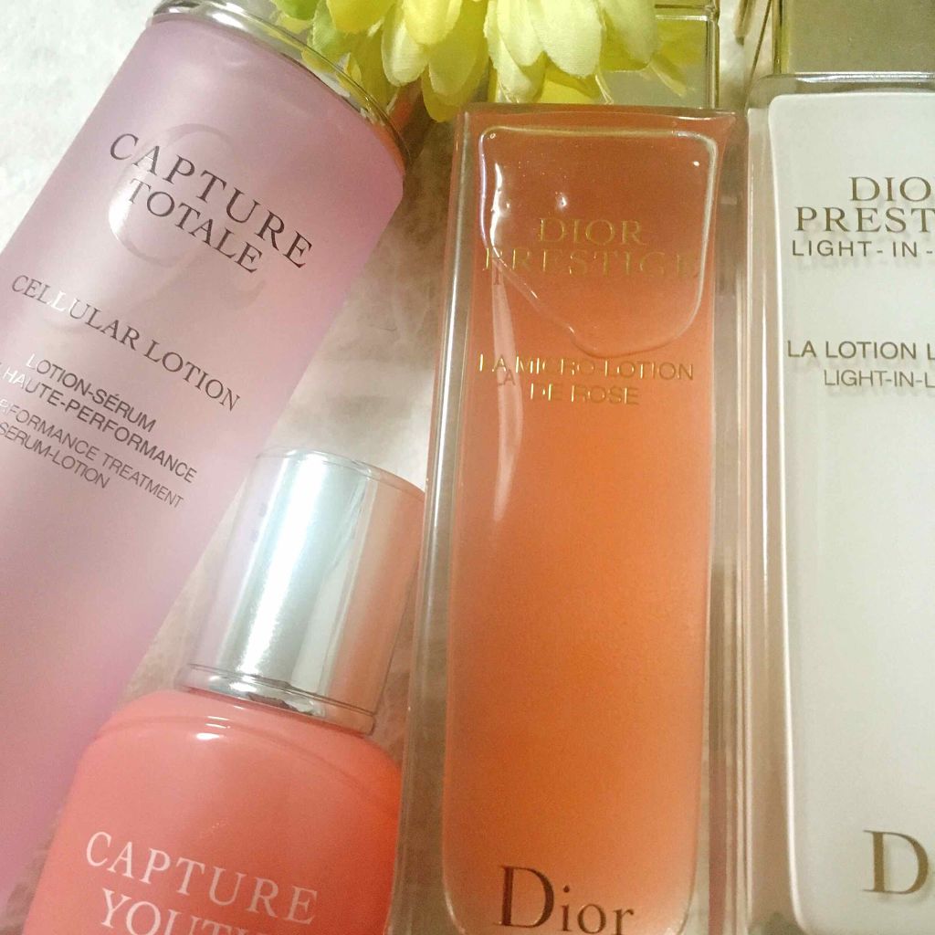 DIOR カプチュールトータルセルラーローション 試してみた】Dior カプチュール トータル セルラー ローションの効果