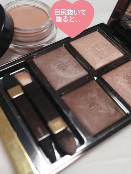 アイ カラー クォード/TOM FORD BEAUTY/アイシャドウパレットを使ったクチコミ(1枚目)