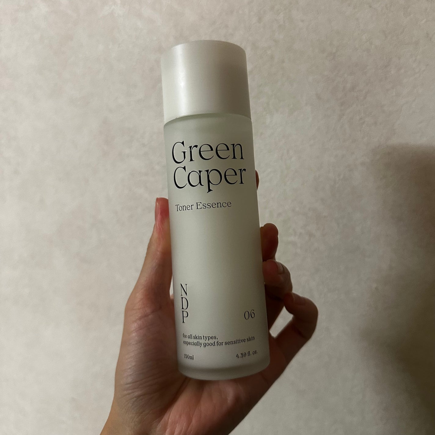 Green Caper Toner Essence/NATURAL DERMA PROJECT/化粧水を使ったクチコミ(1枚目)