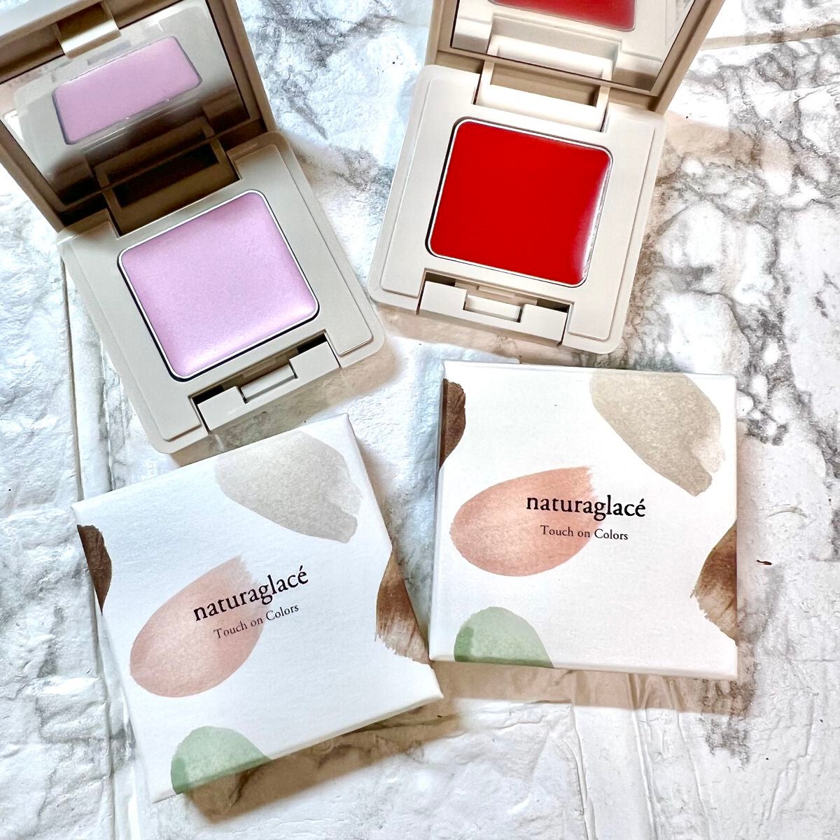 タッチオンカラーズ (パール)/ナチュラグラッセ/ジェル・クリームアイシャドウを使ったクチコミ(1枚目)