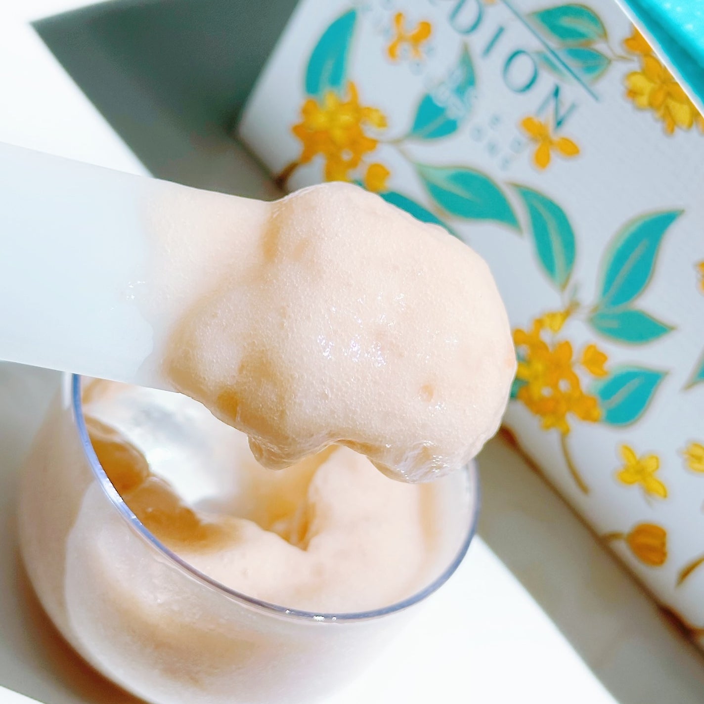 スパオキシジェル オスマンサス/ドクターメディオン/洗い流すパック・マスクを使ったクチコミ(4枚目)