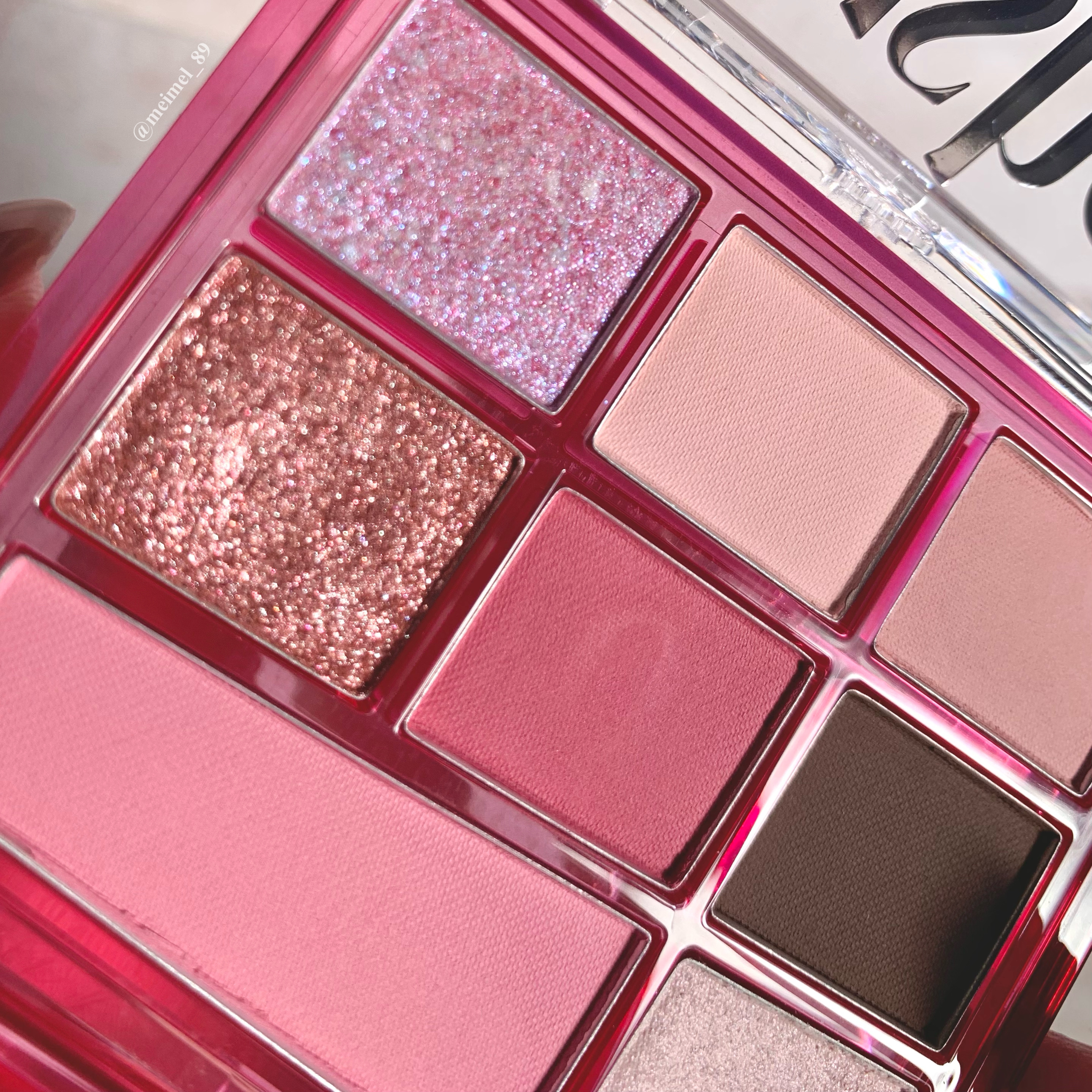 リアルアイパレットオールニュー ハッシュドチェリー/espoir/マルチパレットを使ったクチコミ（3枚目）