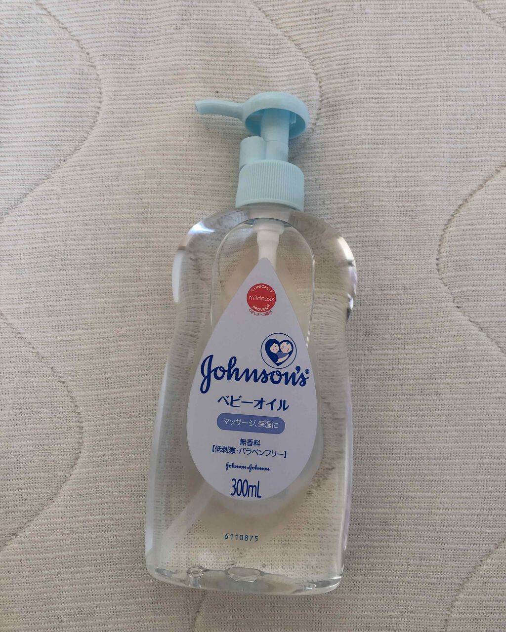 ジョンソン ベビーオイル 無香料/ジョンソンベビー/ボディオイルを使ったクチコミ（1枚目）