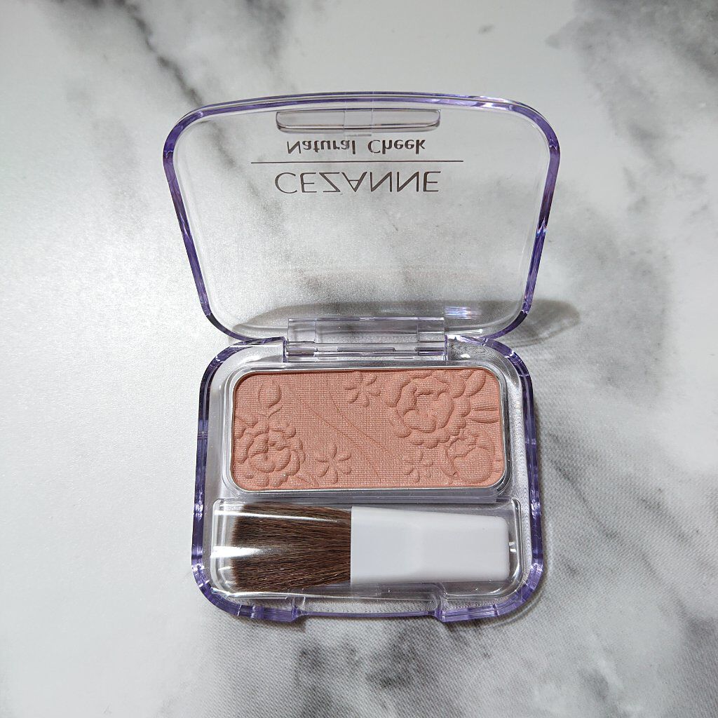 ナチュラル チークN/CEZANNE/パウダーチークを使ったクチコミ（2枚目）