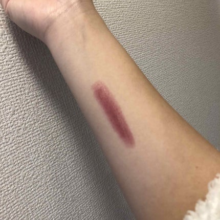 ラスティング リップカラーN 306 ローズ系/CEZANNE/口紅を使ったクチコミ(2枚目)