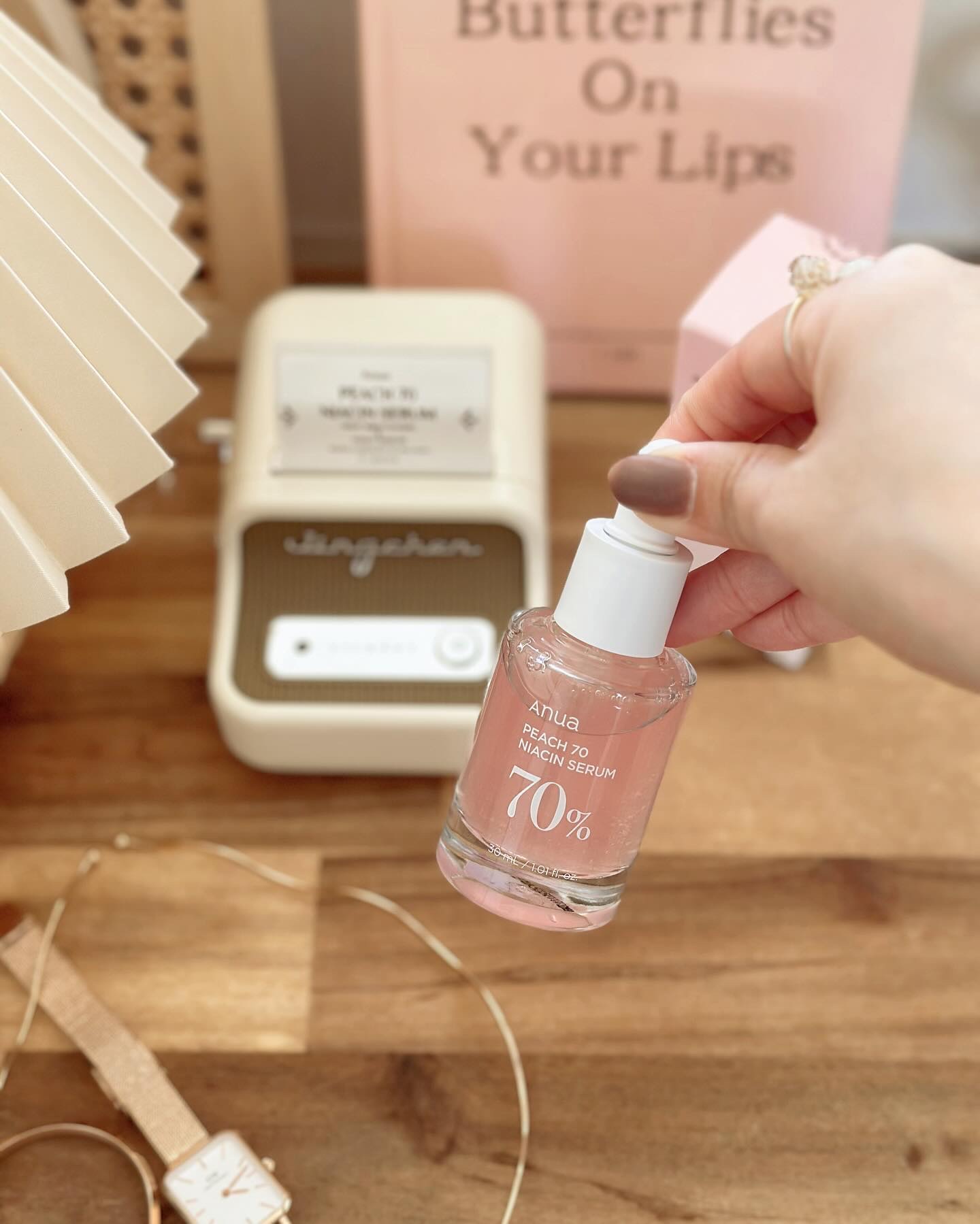 桃70%ナイアシンセラム/Anua/美容液を使ったクチコミ（3枚目）